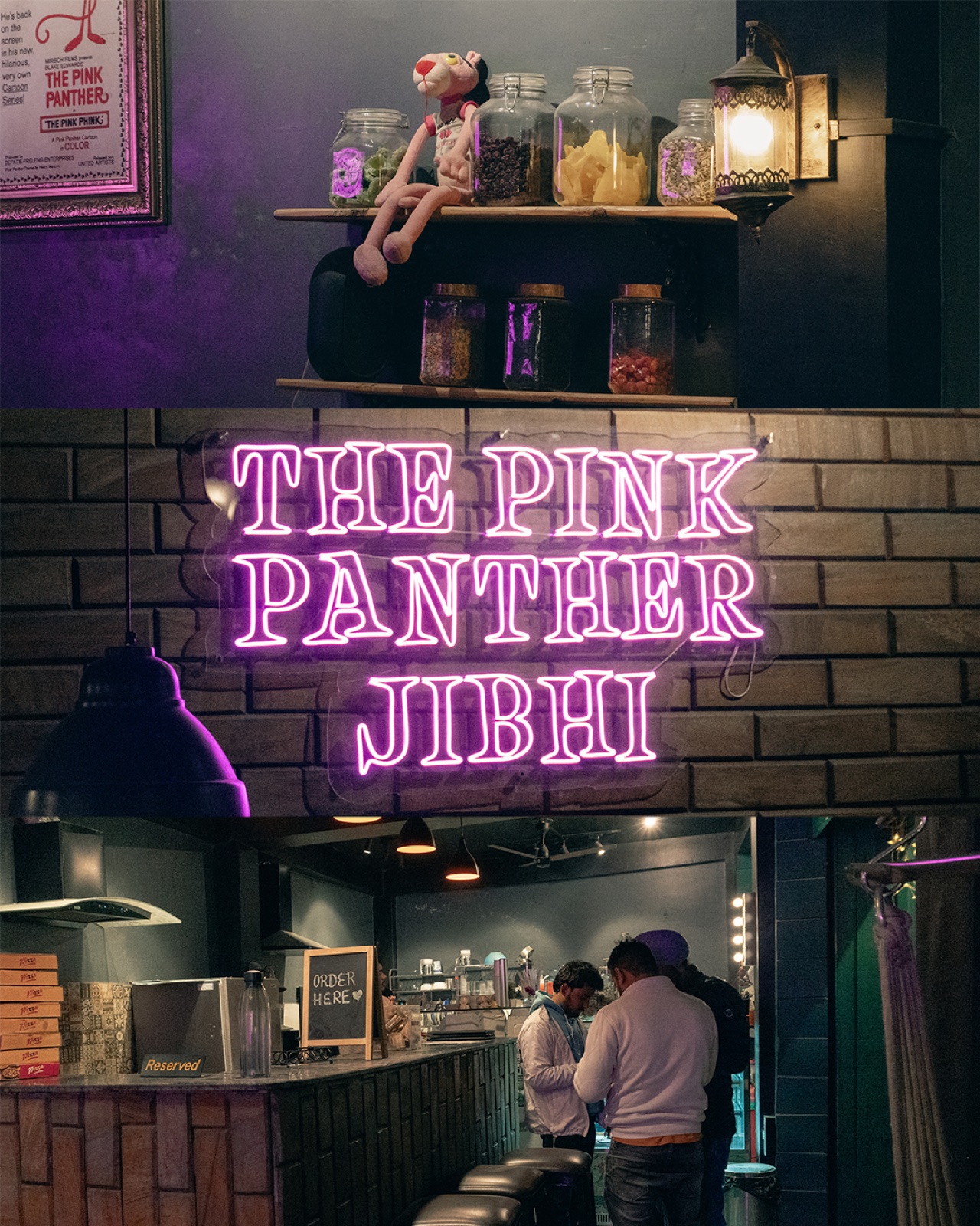 Neon bar sign, Jibhi