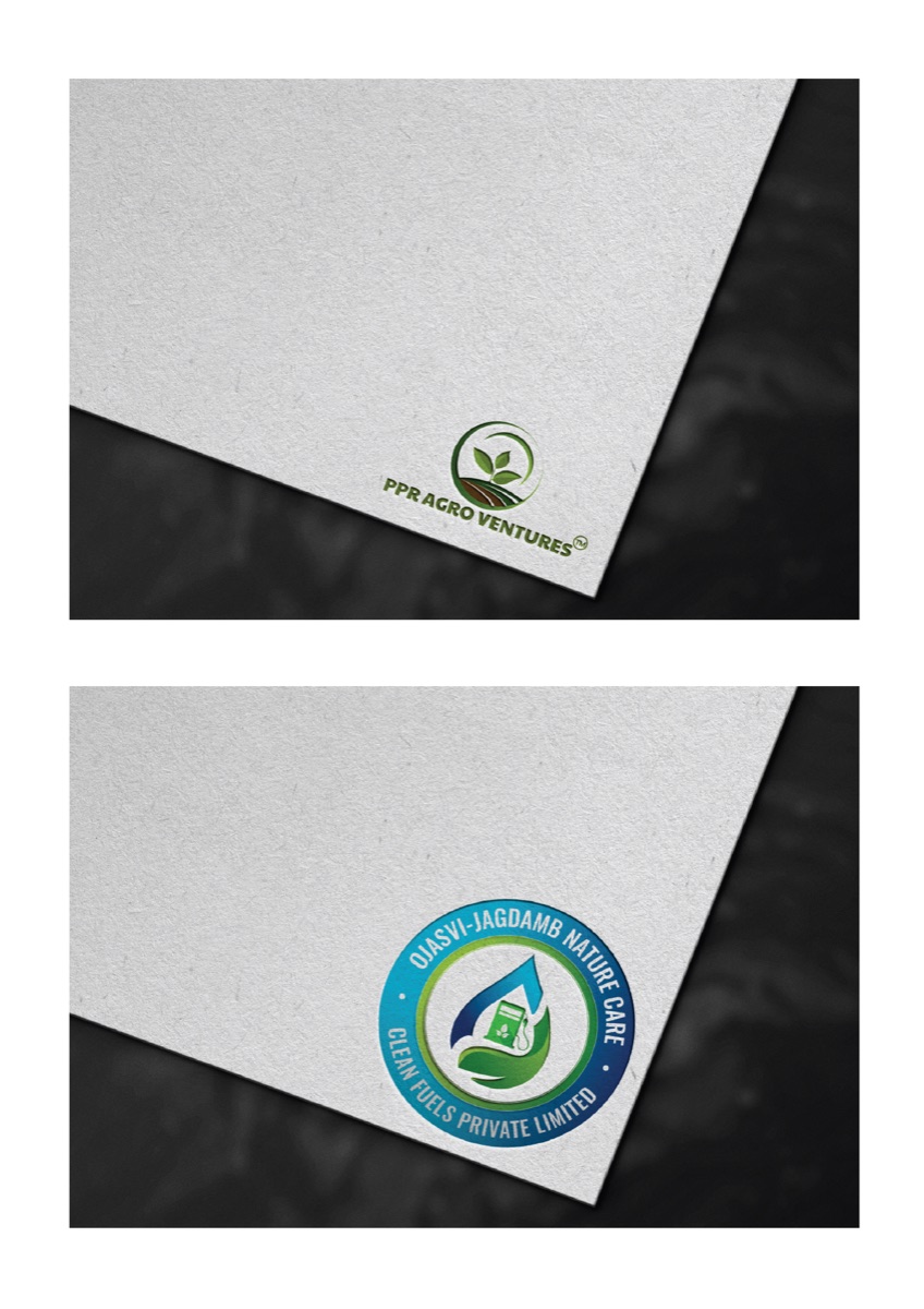 Stationery and logo mockup