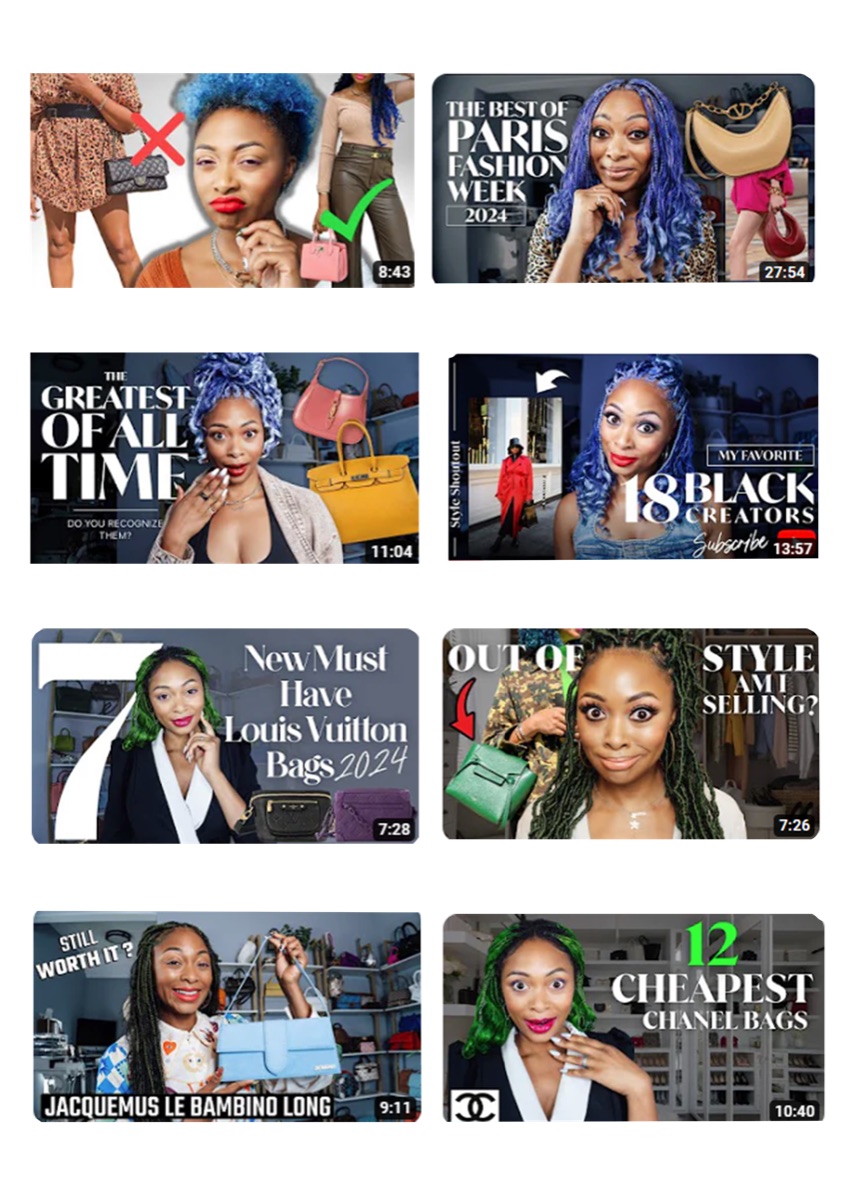 YouTube thumbnail set